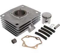 Ensemble : Cylindre + Piston + Roulement à aiguilles, 70cc, chemise de cylindre renforcée - pour Simson S70, S83, SR80