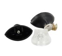 Ensemble d ' accessoires de réglage Erhu avec deux boutons de | Deux accordeurs fins et un pont transparent, composants en résine et en métal, nombre d ' accessoires défini pour la