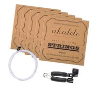 Ensemble d ' accessoires de remplacement en Nylon pour cordes de Ukulele, 4 paquets/ensemble, pièces pour accessoires de Ukelele