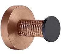 Ensemble D’Accessoires De Salle De Bain - Porte-Serviettes, Porte-Papier Toilette, Serpette, Porte-Savon Et Brosse De Toilette - Quincaillerie en Or Noir Et Rose Pou, Robe Hook