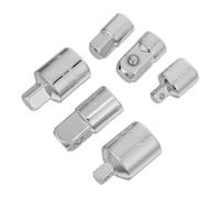 Ensemble D’adaptateurs à Cliquet 1/4 3/8 1/2 pour Réparation Automobile | Acier Chrome Vanadium Haute Résistance, Surface Lisse, Maintien par Bille, Poignée Hexagonale, Compatible Perceuses sans Fil