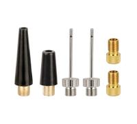 Ensemble d ' adaptateurs de valves, pompes sphériques, buse à aiguille, adaptateur de gonflage, adaptateurs de valves de pneus de vélo, accessoires d ' air, accessoires d ' air faciles à utiliser