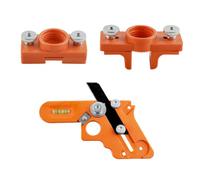 Ensemble D’applicateurs de Placage de Chants en Plastique Orange, Kit | Application Précise de Colle, Évite les Fils, Finition Lisse sans Bulles, pour Meubles et Bordures