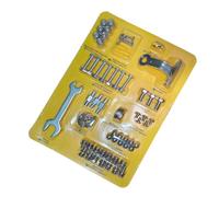 Ensemble d ' écrous de boulon de fixation pour chauffage, pièces de rechange coupe-vent pour chauffages de terrasse ronds/carrés, usage extérieur, équipement de chauffage extérieur en métal