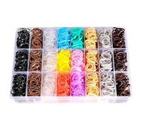 Ensemble d ' élastiques à cheveux avec outils de coiffure essentiels, accessoires pour cheveux pour étudiants, bébés filles et tout-petits
