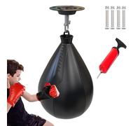 Ensemble d"entraînement de boxe Couple de gym Speed ball Speed ball Set d"entraînement Speed Ball Ball réutilisable pour gymnase Boule de boxe suspendue Home Boxe Speed Ball Training Bag