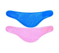 Ensemble d ' Enveloppement de Cou pour Animaux de Compagnie pour Chiens, trempage pour activer l ' écharpe Confortable en PVA, soulagement des journées Chaudes en Plein air, Ensemble de Deux écharpes