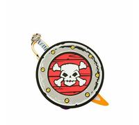 Ensemble d’Épées avec Bouclier My Other Me Eva 35 x 42 cm Pirate Crâne