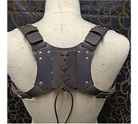 Ensemble D’étui D’épée Rétro Médival, Sangle D’épaule Réglable en Cuir PU Porte-épée Fourreau Me Vikig Warrior Kight Strap Fourreau Porte-épée épaule-Dos, Brown, One Size