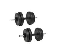 vidaXL Ensemble d'haltères 14 pièces 20 kg Multicolore