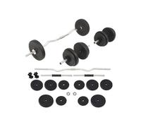 Ensemble d haltères et barres d haltères 30 kg