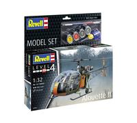 Ensemble D’Hélicoptère Alouette II - Kit Maquette 1:32 En Plastique REVELL