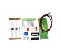 Ensemble d ' indicateurs de niveaux sonores LM3915 avec affichage à 10 LED, pour bricolage, analyse sonore, électronique, soudage de PCB