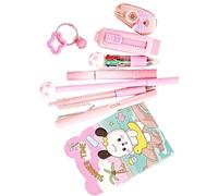 Ensemble d ' outils d ' écriture de 9 pièces dans des tons doux, parfaits pour l ' organisation de la salle de t les cadeaux d ' affaires, porte-stylo multicolore