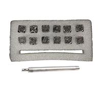 Ensemble d ' outils d ' estampage artisanal 12 tampons à motifs de constellations, outils de poinçonnage du cuir, poinçon pour débutants, outils de poinçonnage, motifs d ' animaux et de pour le