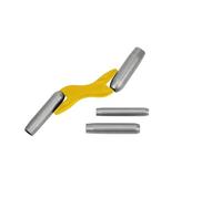Ensemble d ' outils de finition pour maçonnerie, 4 mesures différentes de spatule à coulis en aluminium permanent avec de planification transportable, outils d ' indication pour maçonnerie