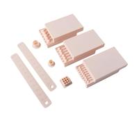Ensemble d ' outils de formation de sphères d ' argile multi-tailles, moule de conception robuste pour la fabrication de bijoux et les créations en argile, fabricant de boules rondes
