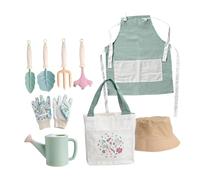 Ensemble d ' Outils de Jardin pour colorés de 9 pièces avec Un Design léger pour Les projets d ' arrière-Cour ou de Salle de nsemble de Jardinage coloré pour