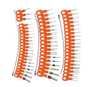 Ensemble d ' outils de retrait de connecteurs de fils de voiture, 59 pièces, adaptés à diverses réparations électriques automobiles, réparation de dissolvant de broches de bornes