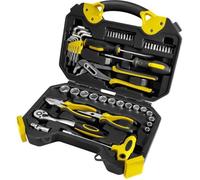 Ensemble d’outils - FIELDMANN - FDG 5002-54R - 54 pièces - Douilles 3/8"" Dr. - Mallette de transport