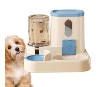 Ensemble d'abreuvoir et de nourriture pour animaux de compagnie, ensemble d'abreuvoir et d'abreuvoir pour chat - Distributeur automatique de nourriture et bol d'eau pour chat - Distributeur d'eau pour