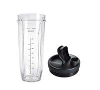 Ensemble d'accessoires 3 pièces compatible avec Ninja Blender : tasse de 946 ml, couvercle et lame multi-fin pour modèles Auto IQ BL482
