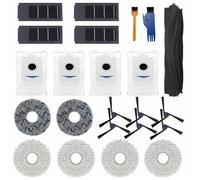 Ensemble D'Accessoires Compatibles avec les Pièces de Rechange Ecovacs Deebot X2 Omni Brosse Principale, ACCESSOIRE D’ASPIRATION