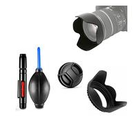 Ensemble d'accessoires de base pour appareil photo 46 mm, capuchon d'objectif, kit de nettoyage pour appareil photo sans miroir Panasonic Lumix G9 II avec objectif asphérique Panasonic Lumix G 25 mm