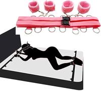 Ensemble d'accessoires de ceinture de sport en nylon réglable, adapté pour l'ensemble B-D-S-M