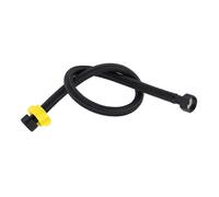 Ensemble d'accessoires de cuisine et salle bain comprenant un tuyau d'arrivée d'eau G1/2" noir for robinet chauffant, mitigeur eau chaude/eau froide WC(D(59cm),60cm)