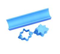 Ensemble d'accessoires de cuisson créatifs - Moules en forme d'étoile et de cœur pour pâtisseries au chocolat et comestibles - Fournitures de pâtisserie essentielles pour la cuisine