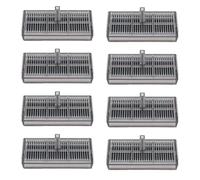Ensemble D'accessoires de Filtre de Filtre D'aspirateur Robot 8 Pièces, Accessoires de Filtre de Pièces de Rechange pour Aspirateur Robot X30, Accessoires D'aspirateur