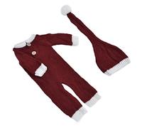Ensemble d'accessoires de Photographie de bébé, Vêtements Photo en Mohair Délicats, Doux et Respirants pour nouveau-né, pour la Maison et le Magasin de Photographie (chapeau +