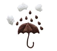 Ensemble d'accessoires de photographie pour bébé avec parapluie et nuage - Décoration photo pour nouveau-né