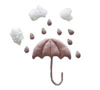 Ensemble d'accessoires de photographie pour bébé - Parapluie - Nuage - Ensemble d'accessoires photo pour nouveau-né - Toile de fond pour studio photo - Décoration pour fête prénatale