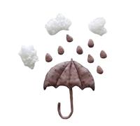 Ensemble d'accessoires de photographie pour bébé - Parapluie - Nuage - Ensemble d'accessoires photo pour nouveau-né - Toile de fond pour studio photo - Décoration pour fête prénatale