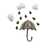 Ensemble d'accessoires de photographie pour bébé - Parapluie - Nuage - Ensemble d'accessoires photo pour nouveau-né - Toile de fond pour studio photo - Décoration pour fête prénatale