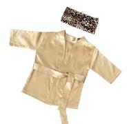 Ensemble d'accessoires de photographie pour nouveau-nés avec bandeau imprimé animal, tissu doux, taille réglable, accessoires photo pour bébé de 0 à 6 mois
