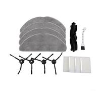 Ensemble d'accessoires de rechange compatible avec les robots Lubluelu B40 B40 Plus, y compris brosse principale rotative, brosses latérales rotatives, filtres de style HEPA et chiffons lavables pour