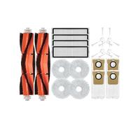 Ensemble d'accessoires de rechange pour aspirateur robot Xiaomi X10+ X10 Plus, comprend une brosse latérale principale, un filtre Hepa, un sac à poussière, un support de chiffon et une boîte à