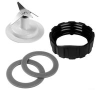 Ensemble d'accessoires de rechange pour mixeur de plage comprenant des joints de base ou des roues et des bagues d'étanchéité pour une performance constante (1)