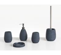 Ensemble d'Accessoires de Salle de Bain 5 Pièces en Polyrésine Distributeur
