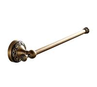 Ensemble d'accessoires de salle de bain en laiton antique - Quincaillerie murale sculptée porte-serviettes courte et collection complète pour une décoration élégante de salle de bain