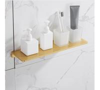 Ensemble d'accessoires de salle de bain - Étagère d'angle, porte-serviettes, porte-papier, support de brosse de toilette - Matériel de bain élégant pour décoration d'intérieur moderne