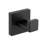 Ensemble d'accessoires de Salle de Bain Noir Mat, étagère Murale, Porte-Rouleau de Papier Toilette, patère, Porte-Serviettes, Barre de Support, Anneau, matériel de Bain, Chine