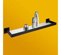 Ensemble d'accessoires de salle de bain noir mat, porte-papier de soie, porte-serviettes et porte-brosse de toilette, élégant et durable pour décoration d'intérieur moderne