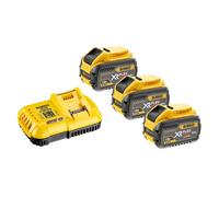 Ensemble d'accessoires DeWalt DCB118X3; 18/54 V; 3x9,0 Ah + Chargeur DCB118