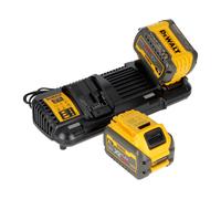 Ensemble d'accessoires DeWalt FlexVolt; 18 V; 54 V; 2x6,0 Ah accu + Chargeur DCB132