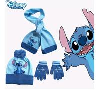 Ensemble d'accessoires Disney pour l'hiver : bonnet, gants et écharpe pour garçons et filles de 3 à 8 ans
