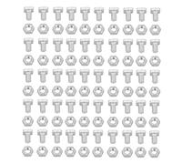 Ensemble d'accessoires d'outils d'écrou et de Boulon en Aluminium de 50 pièces pour l'assemblage et la réparation de Serre